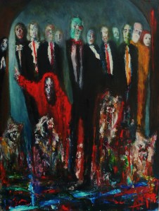 The Verdict, Oil on Canvas 40x30", © Copyright 2012 Alan Derwin